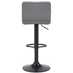 Acheter Non Lot de 2 tabourets de bar Feni velours