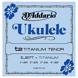 D'addario Pro Arté Titanium EJ87T - Cordes ukulélé Ténor