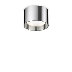 Ideal Lux Downlight rond monté en surface chromé Matériau : MétalColoris : ChromeNombre d'ampoules : 1Type d'ampoule : GX53Puissance max par ampoule (W) : 15Ampoules incluses : OuiIP : 20Hauteur en Cm : 6.5Diamètre en