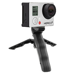 Wewoo Trépied noir pour GoPro de bureau pliable portatif de rotation de 