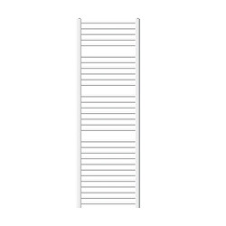 LuxeBath Radiateur de salle de bain Sahara Raccord latéral sèche-serviettes Blanc 60x180cm 