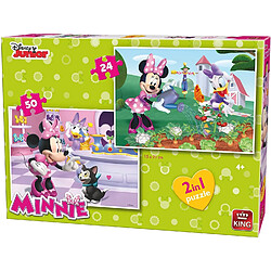 King PUZZLE 2 en 1 MINNIE 