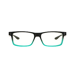 GUNNAR Lunettes anti lumière bleue enfant - CRUZ 12-18 ANS | Couleur : ONYX-TEAL | Teintes : CLEAR (35% de filtration de la lumière bleue)