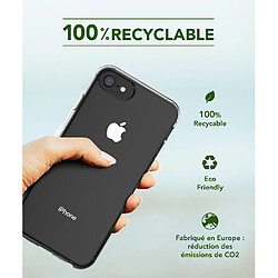 Avis Coque iPhone SE 2022/SE/8/7/6S/6 Infinia Transparente - 100 % Recyclable Just Green