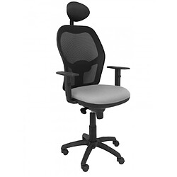 Fauteuil Jorquera Noir Mesh Fixe Bali Siège Bali Gris 15SnBali40C