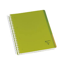 Clairefontaine Cahier spirale Linicolor Evolutiv'book A4+ 22,5 x 29,7 cm petits carreaux 180 pages pas cher