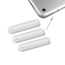 Avis Wewoo Pour iPad Air 2 / argent 6 3 touches latérales pièce détachée PCS