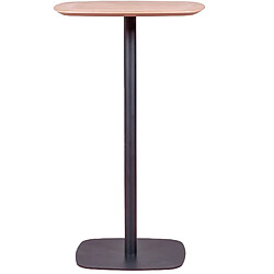 Nest Dream Table haute pour bar style industriel, 106cm de hauteur et 60x60cm - Pub