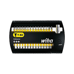 Wiha Coffret XLSelector de 30 embouts Y 25 mm + 1 porte-embout magnétique 