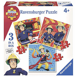 Ravensburger Pompier Sam Puzzle, 3 Puzzle Von 