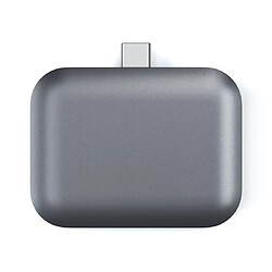 Satechi Chargeur sans fil USB-C Airpods Gris Gris 