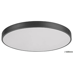 Plafonnier Tesia, ind. Ceil. Rabalux LED 60W, noir, 60cm 