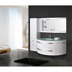 Simba MEUBLE SALLE DE BAIN BLANC VASQUE LUXE LAVABO mod. Ambassador 120 cm