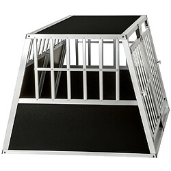 Avis Helloshop26 Cage de transport pour chien double dos incliné sans cloison de séparation 3708146