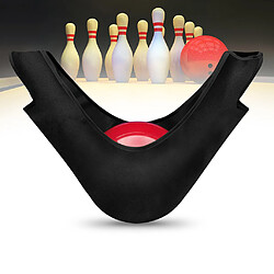 sac de boule de bowling durable nettoyeur de boule de scie et porteur noir