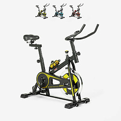 Leonardo Vélo de biking professionnel fit Bike avec guidon 8 kg Minerva - Jaune