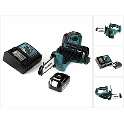 Makita DUC 122 RT1 18 V Li-Ion Tronçonneuse d'élagage sans fil +1x Batterie BL1850 5,0 Ah + Chargeur DC18RC 