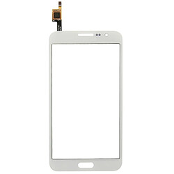 Wewoo Pour Samsung Galaxy Grand Max blanc / G7200 pièce détachée écran tactile (seul sans le LCD)