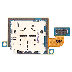 Wewoo Tiroir de Carte SIM Support de SIM pour câble Flex Galaxy Tab S4 10.5 T835 / T830