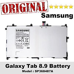 Yarrah Batterie SAMSUNG - Galaxy Tab 8.9 