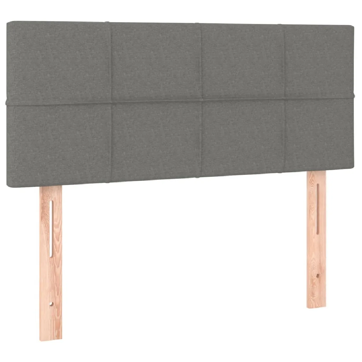 Acheter Maison Chic Tête de lit scandinave à LED,meuble de chambre Gris foncé 100x5x78/88 cm Tissu -MN52586