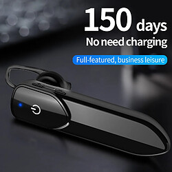 Acheter GUPBOO Kebidu Casque Bluetooth sans fil longue veille Casque étanche avec micro Casque de musique Bluetooth pour