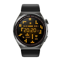 Yonis Montre Connectée 1.39' Tactile IP68 Étanche Cardio Oxygène