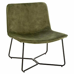 Paris Prix Fauteuil Lounge Design Isabel 76cm Vert