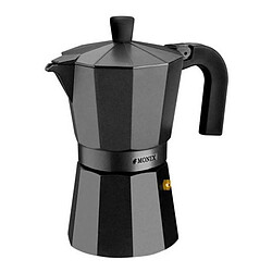 Totalcadeau Cafetière moka en aluminium capacité pour 9 tasses - Machine à café rapide pas cher Cafetière moka en aluminium capacité pour 9 tasses - Machine à café rapide