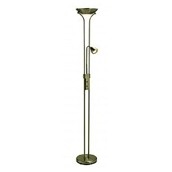 Markslojd Lampadaire DETROIT antique 2 ampoules