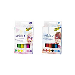 folia Crayons de maquillage Face Paint Set WILD () 