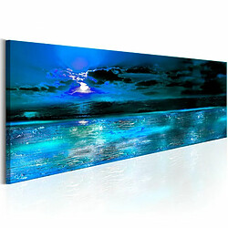 Paris Prix Tableau Imprimé Sapphire Ocean 50 x 150 cm 