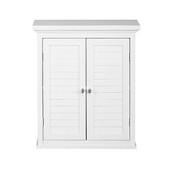 Versanora Placard armoire mural blanc salles de bain Ethan Teamson Home ELG-583