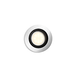 Avis Philips Hue Spot Downlight White Ambiance Milliskin GU10 Hue Coupe Ø 70mm Aluminium