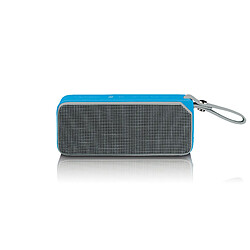 Acheter Lenco Enceinte Bluetooth® étanche aux projections d'eau avec effets lumineux BT-191BU Bleu