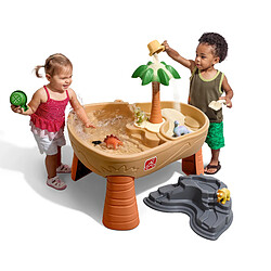 Step2 Dino Dig Table de jeu Sable et Eau | Avec Kit d'Accessoires de 7 Pièces | Table Activité Enfant à Eau pour le jardin pas cher