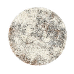 Hadorn Tapis shaggy 185x185 beige - brun Lachen Haze