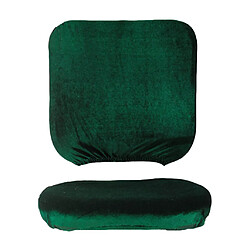 La chaise d'ordinateur d'ordinateur de bureau extensible amovible couvre le vert foncé