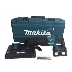 Scie Sabre MAKITA DJR360PT2 36 V (2 x 18 V) Li-ion (2 x 5 Ah) + Coffret synthétique