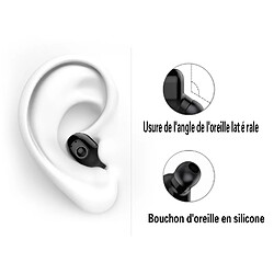 Nw 1776 Oreillette Bluetooth M2 Mini, ultra-petite oreille simple 5.0 sans fil, mini-oreille pour cadeau d'affaires, mode privé