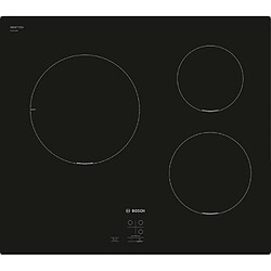 Table de cuisson à induction 60cm 3 feux 4600w - puc611aa5e - BOSCH 