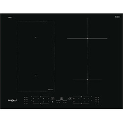 Table de cuisson à induction 65cm 4 feux 7200w noir - wlb4265bfixl - WHIRLPOOL 