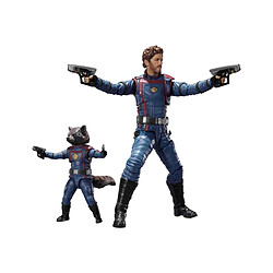 Tamashi Les Gardiens de la Galaxie 3 - Figurines S.H. Figuarts Star Lord & Rocket Raccoon 6-15 cm 