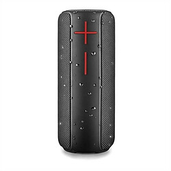 NGS ROLLER NITRO 2 BLACK: Enceinte compatible Bluetooth 5.0 et TWS, avec LEDS résistante aux éclaboussures (IPX5). USB/TF/AUX IN. Puissance:20W. Noir.