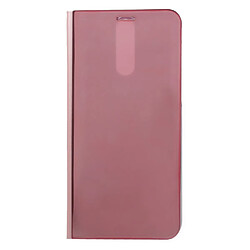 Etui Mate 10 Lite,nova 2i Etui en PU surface miroir plaqué en or rose pour votre Huawei Mate 10 Lite,nova 2i