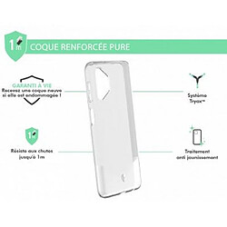 Force Case Coque Renforcée pour Samsung Galaxy A32 5G PURE Transparent