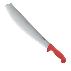 Visiodirect Machette crochet polie coloris Rouge - 39,5 x 8 cm