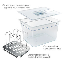 Acheter La Vague SOUS-CHEF Récipient pour cuisson sous-vide avec couvercle et support