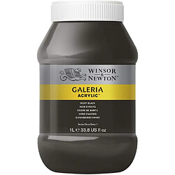 Winsor & Newton Galeria Acrylic Medium d?empâtement, Elfenbeinschwarz, 1000ml - Acrylfarbe