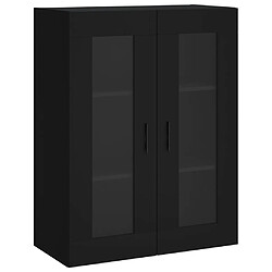 Maison Chic Armoire murale,Meuble de Rangement pour salon,cuisine noir 69,5x34x90 cm -MN84136